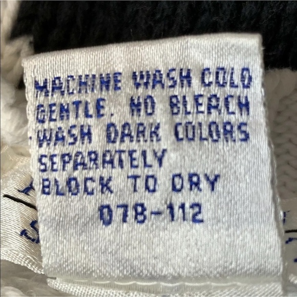 Picone Sport Womens Size M Crew Neck Pullover‎ Sweater Argyle Print 100% Cotton - Picture 5 of 5